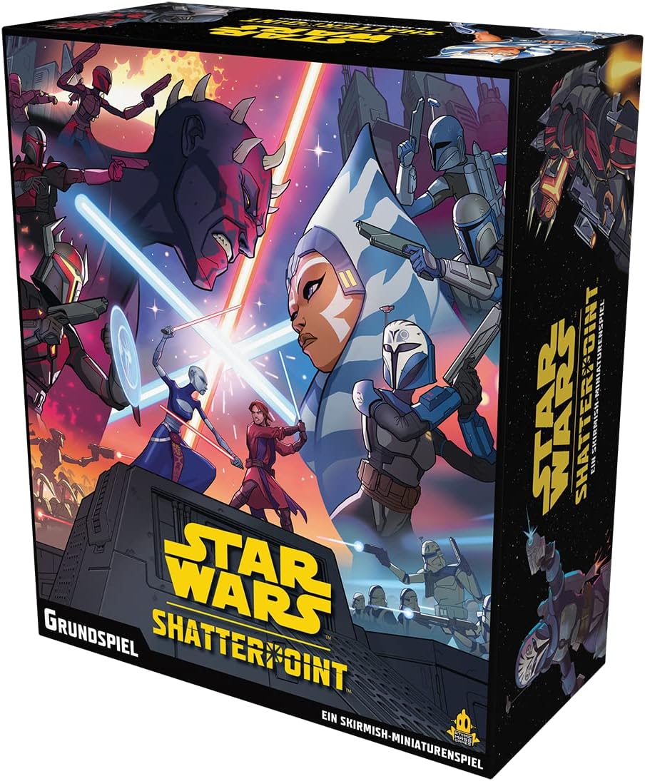 Atomic Mass Games | Star Wars: Shatterpoint | Grundspiel | Tabletop | 2 Spieler | Ab 14+ Jahren | 90