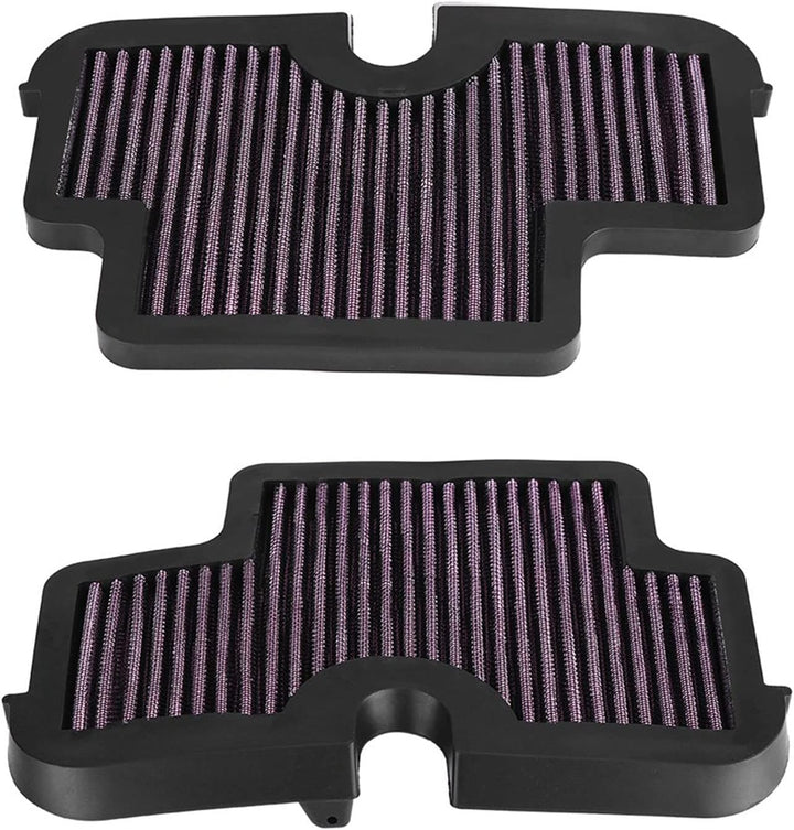 Motorrad Luftfilter, Fydun High F-low Luftfilter Ansaugfilter Ersatz für ER6F ER6N 2009-2011