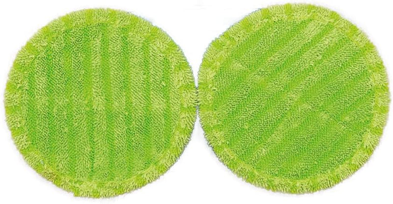 Livington Steam Twister Ersatz Pads - 2 Stück Mikrofaser-Pads für den Steam Twister Dampfreiniger -