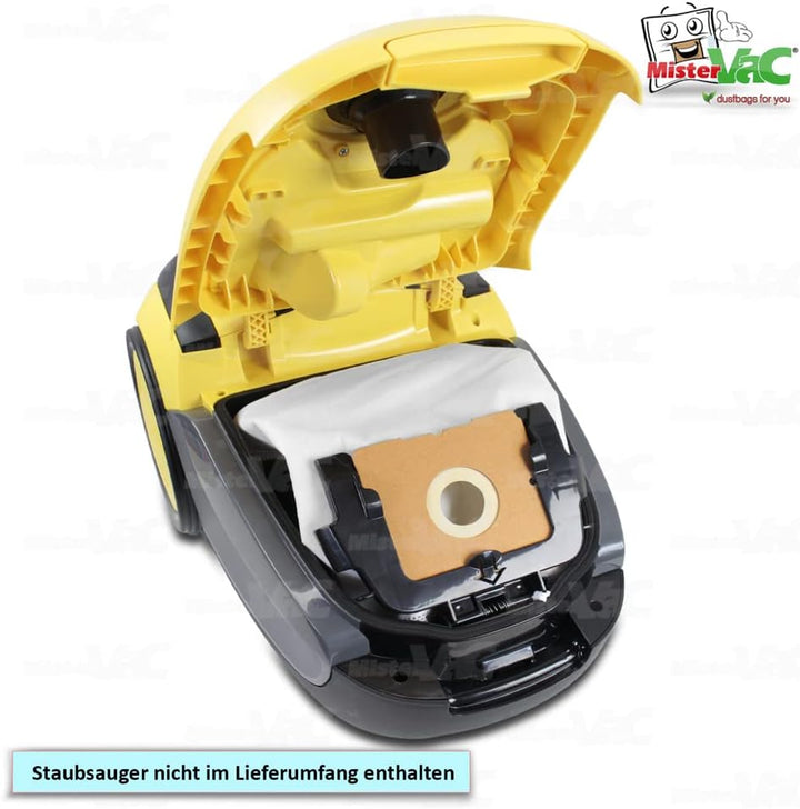 MisterVac | 20x SG Staubsaugerbeutel kompatibel mit Kärcher VC 2,VC2 Premium 1.198-105.0
