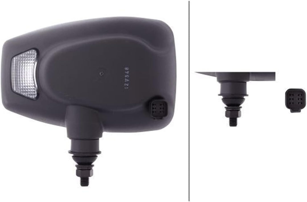 HELLA - Hauptscheinwerfer - Combi 220 - 24V - Anbau - Stecker: offene Kabelenden - links - 1LE 996 1