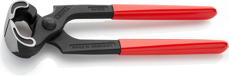 Knipex Kneifzange schwarz atramentiert, mit Kunststoff überzogen 210 mm 50 01 210 210 mm Griffe mit