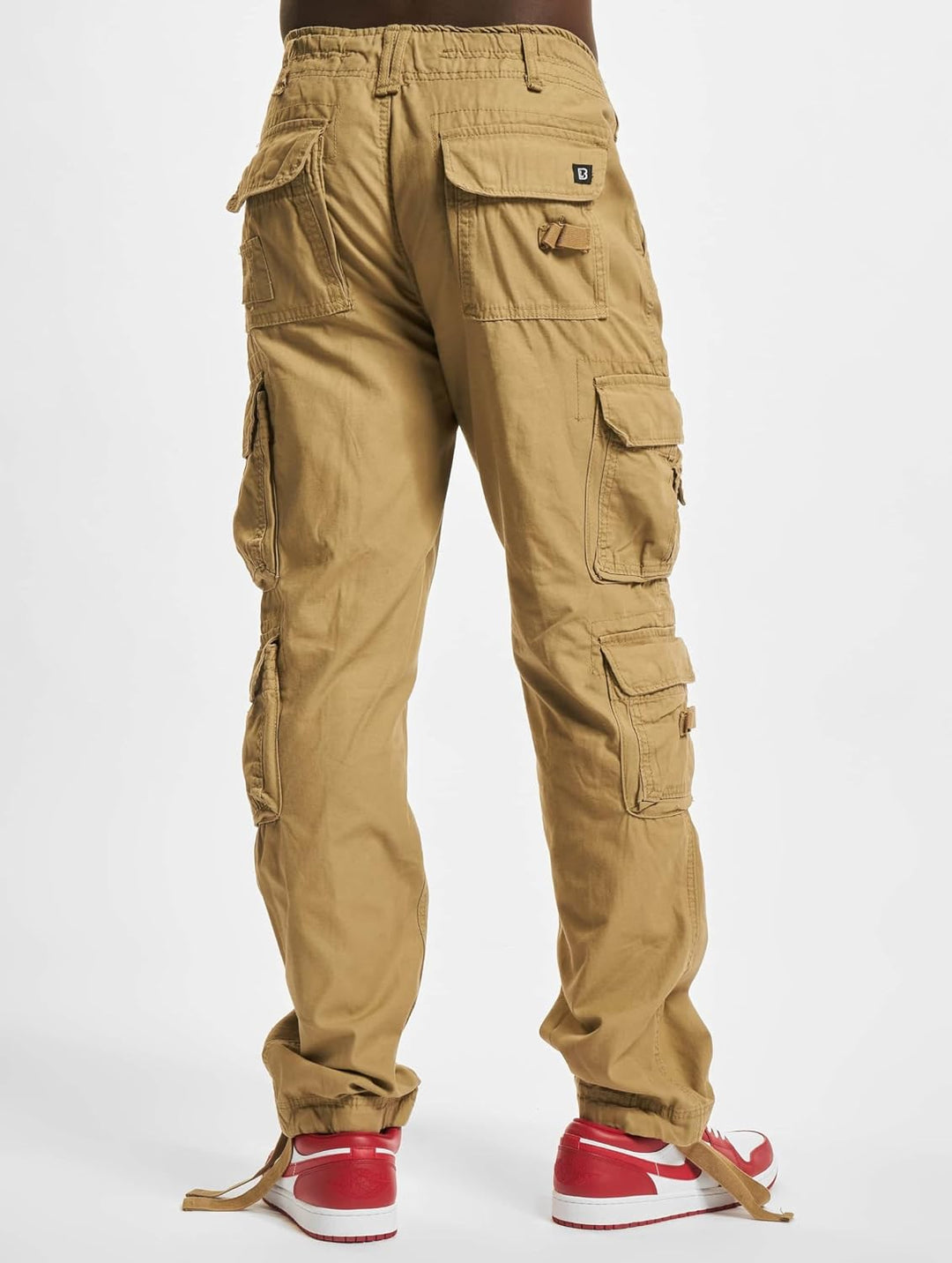 Brandit Pure Slim Fit Pants, mehrere Farbvarianten, Grössen S bis 5XL, S Beige