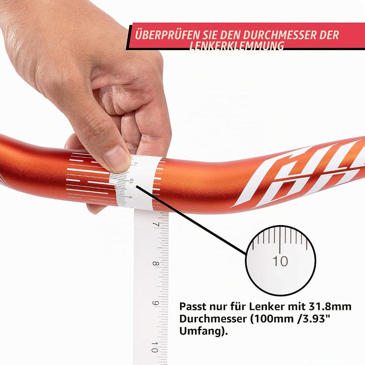 FUNN Funnduro MTB Vorbau mit 31,8 mm Lenkerklemmung - Der ultimative ultraleichte und robuste Legier