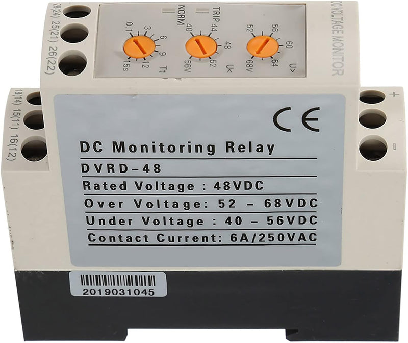 Tyenaza Überspannungs-Unterspannungsschutz - DC 12V/24V/36V/48V Überspannungs- und Unterspannungssch