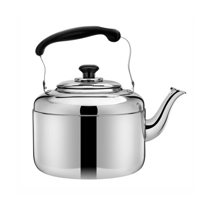 TOPBATHY Edelstahl Wasserkocher FüR Den Herd 2.5L Whistling Teekessel Mit VerbrüHungssicherem Griff