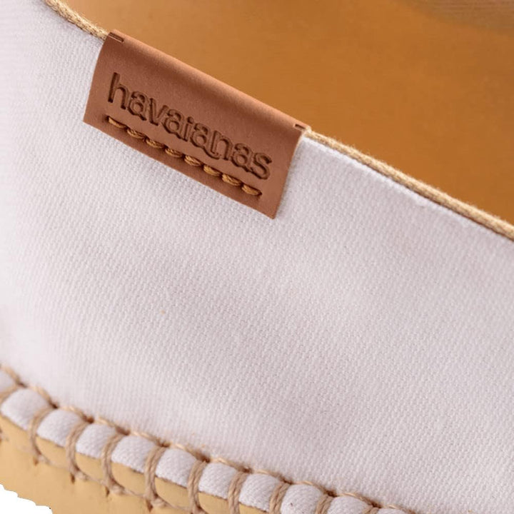 Havaianas Herren Origine Iv Espadrille-Sandale mit Keilabsatz 44 EU Weiss, 44 EU Weiss