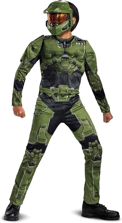 DISGUISE Halo Master Chief Kostüm für Kinder, S