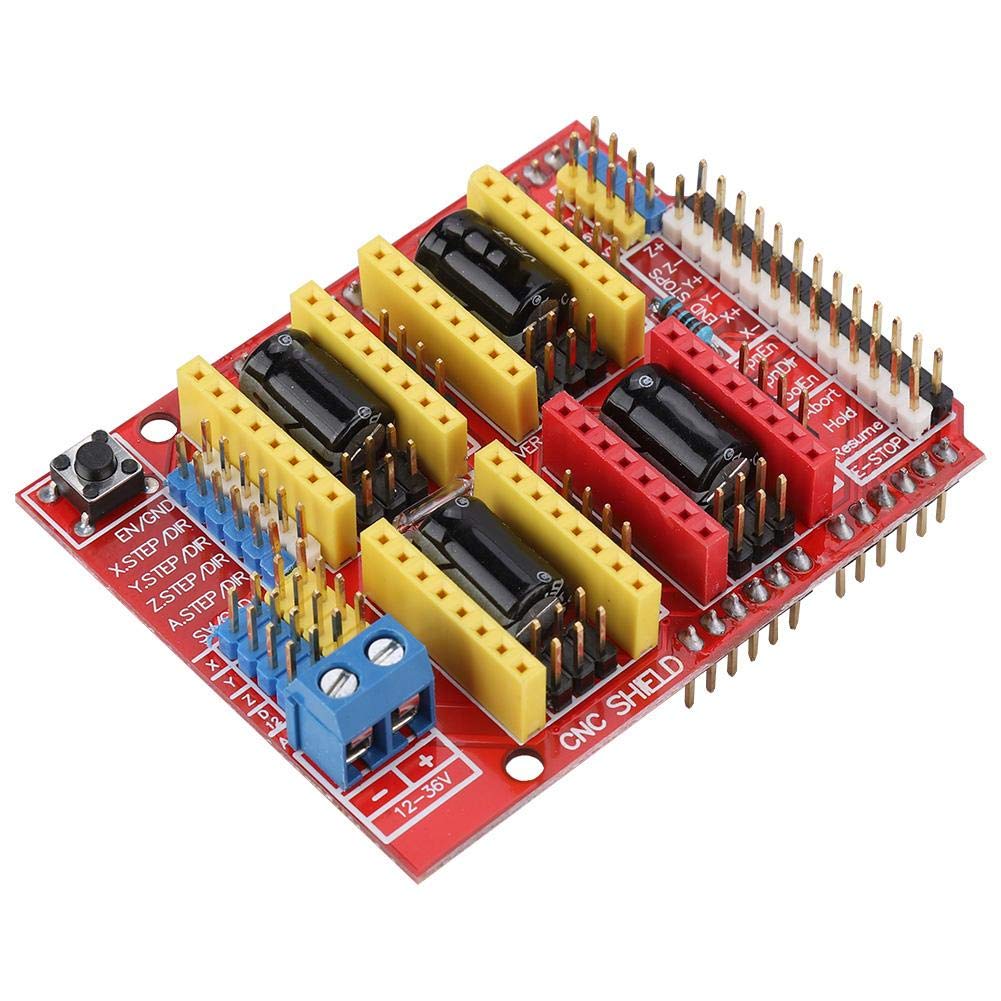 CNC Engraver Shield Expansion Board + drv8825 Schrittmotor, Kühlkörper für V3 Gravieren, Zubehör für