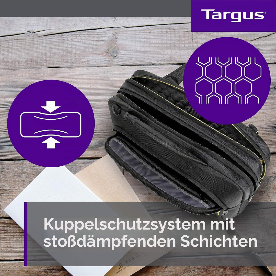 Targus TCG470GL CityGear 15-17,3" Topload Notebook-Tasche – Schwarz Topload 14-15,6", Topload 14-15,