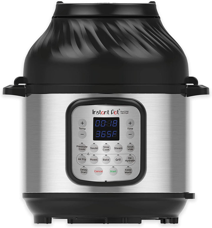 Instant Pot DUO CRISP + Air Fryer 8L Multikocher. 11 Funktionen in 1: Schnellkochtopf, Bratpfanne, D