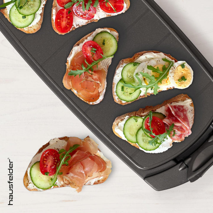 Hausfelder Kuchen Transportbox rechteckig, Kuchenbox für Kastenkuchen, Kuchentransportbox Kastenform