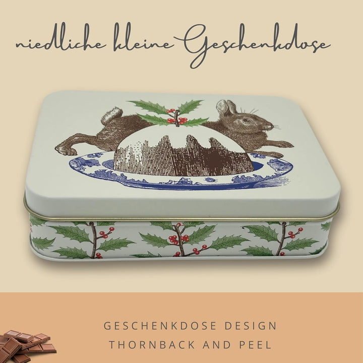 MediMuc Geschenkdose Design Thornback and Peel - Liebevoll gestaltete rechteckige Bonbondose - Motiv
