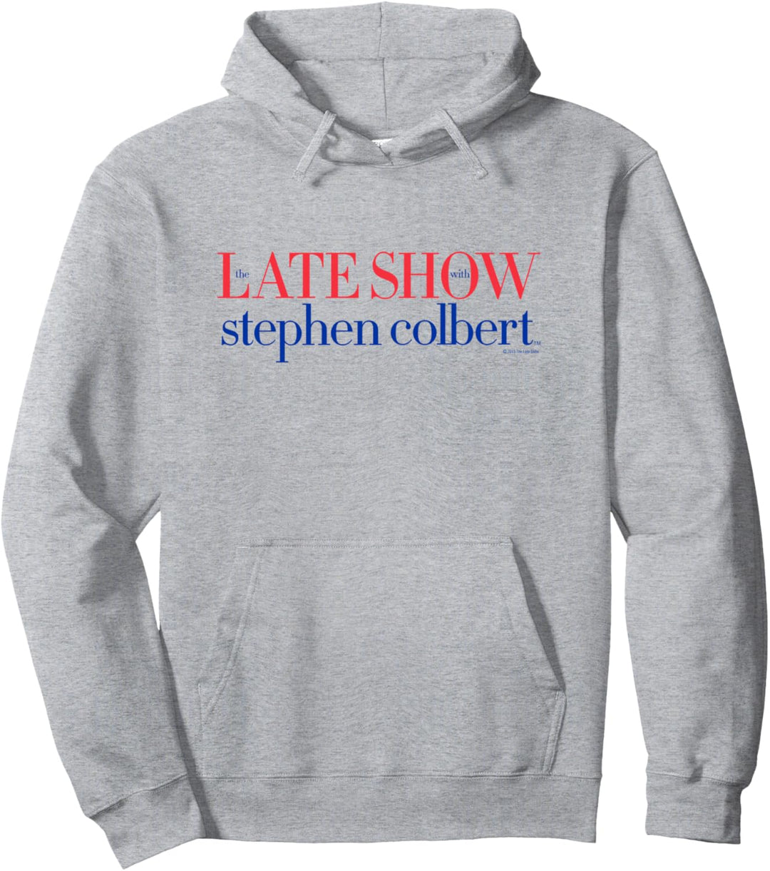 The Late Show with Stephen Colbert Logo Pullover Hoodie