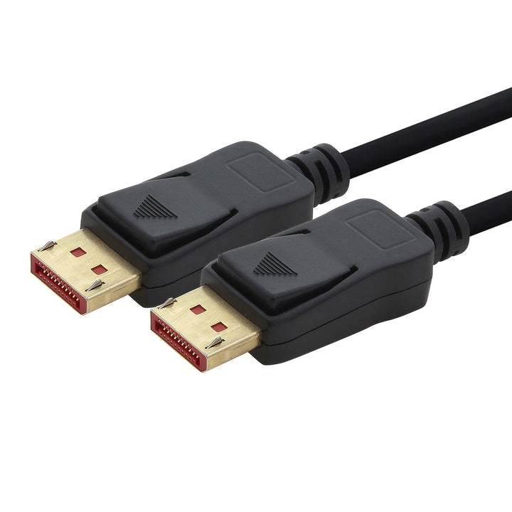 1aTTack.de 2 x DP Kabel 8K 60Hz - 3,0 m - Displayport Kabel, DP 1.4 Bandbreite von max. 32,4 Gbit s