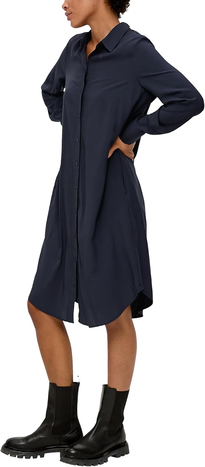 s.Oliver Damen Hemdblusenkleid