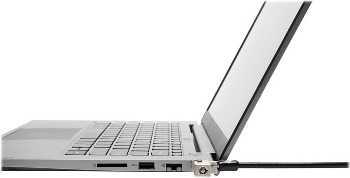 Kensington Slim NanoSaver 2.0 Laptopschloss mit Schlüssel, Abschliessbares Diebstahlsicheres Karbons