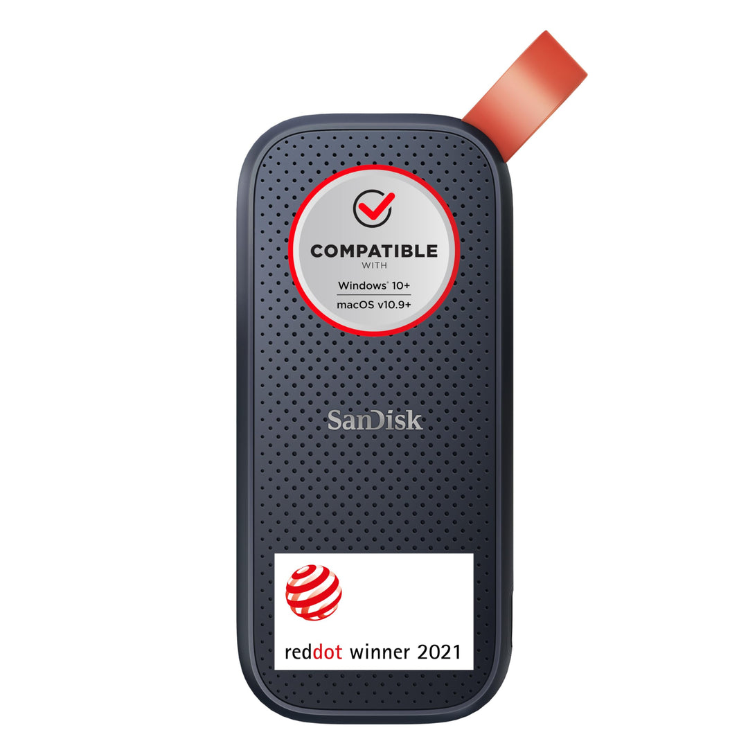 SanDisk Portable SSD 2 TB (externe Festplatte mit SSD Technologie 2,5 Zoll, 800 MB/s Übertragungsrat