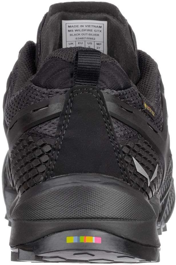Salewa Herren Ms Wildfire GTX Trekking-& Wanderhalbschuhe 39 EU Black Out Silver, 39 EU Black Out Si
