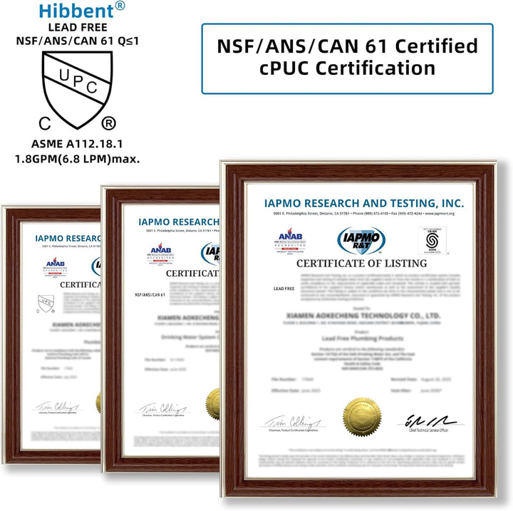 Hibbent 3 Modi Brausekopf Küchenarmatur Ersatz Herausziehbarer,Geschirrbrause ersatzkopf kompatibel