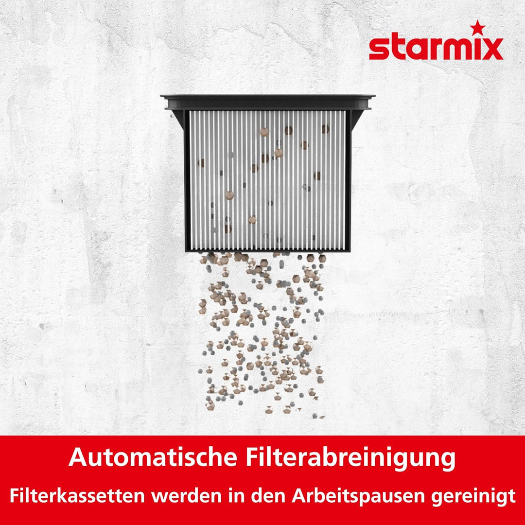 Starmix ISC BATRIX L 36-18V - Akku-Nass- und Trockensauger Staubsauger - kabelloser Sauger für den B