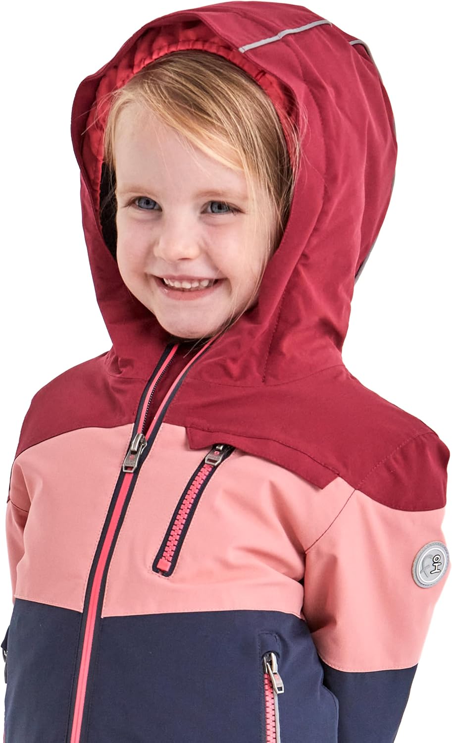 Killtec Unisex Fisw 3 Mns Ski Jckt Skijacke/Funktionsjacke mit Kapuze und Schneefang, brombeere