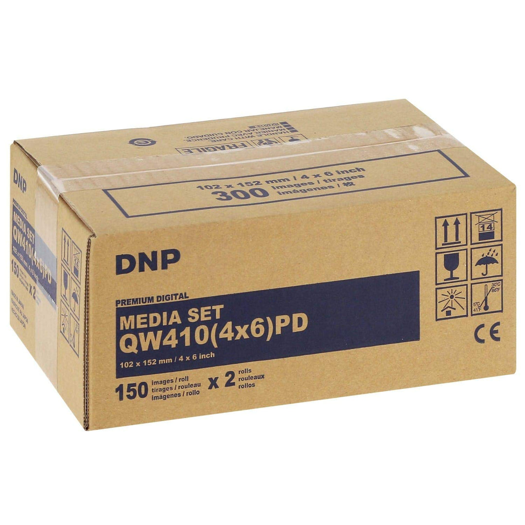 DNP Thermischer Verbrauchsstoff für DP-QW410 (Premium Digital) – 300 Drucke, 10 x 15 cm