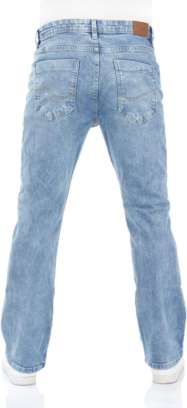 riverso Jeans Herren Stretch Bootcut RIVFalko Jeanshose Hose Denim Schwarz Blau Grau 29 30 31 32 33