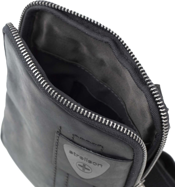 Strellson - richmond brian shoulderbag xsvz 1 Schwarz