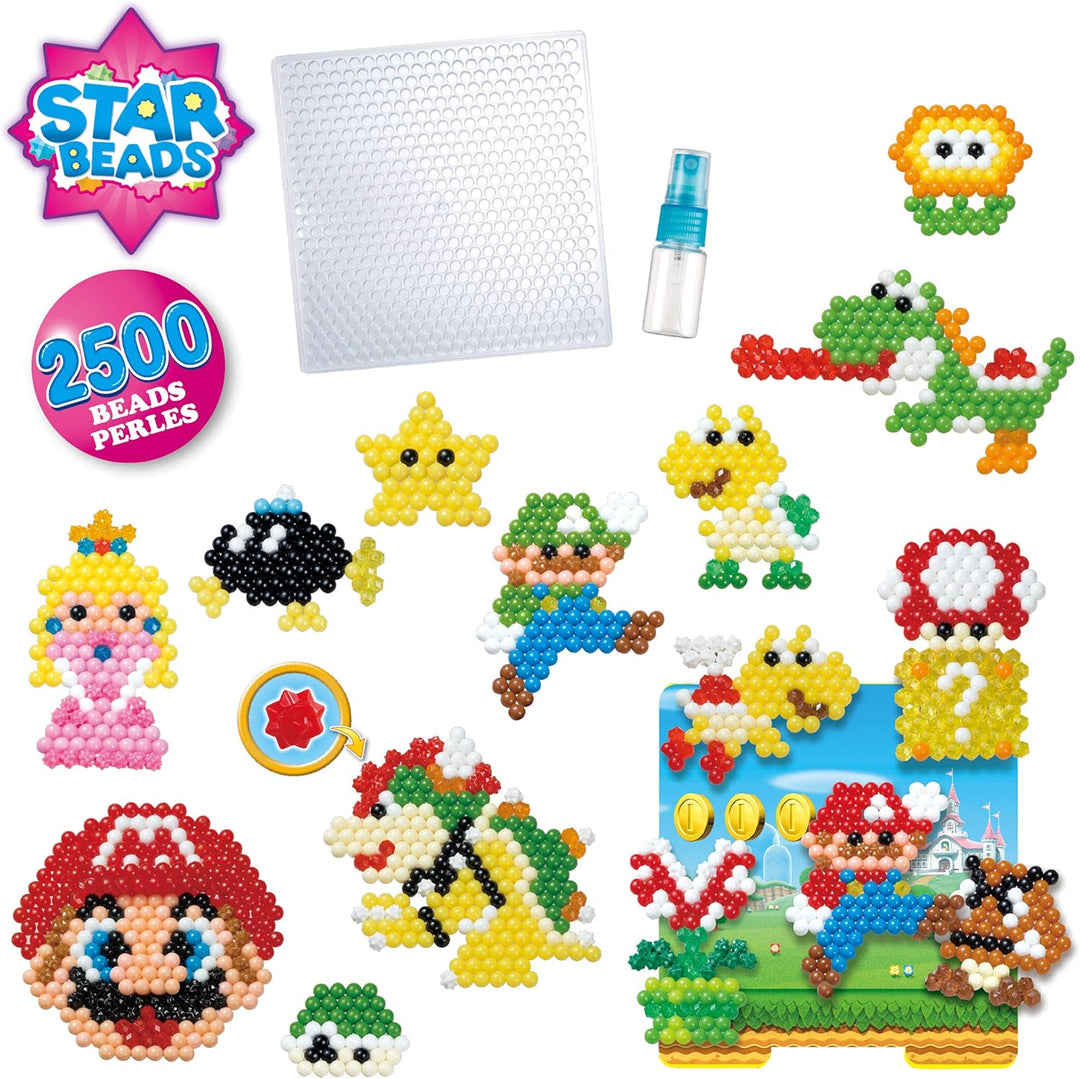 Aquabeads 31774 Kreativ Würfel - Super Mario - Bastelset, Kreativ Würfel - Super Mario - Bastel