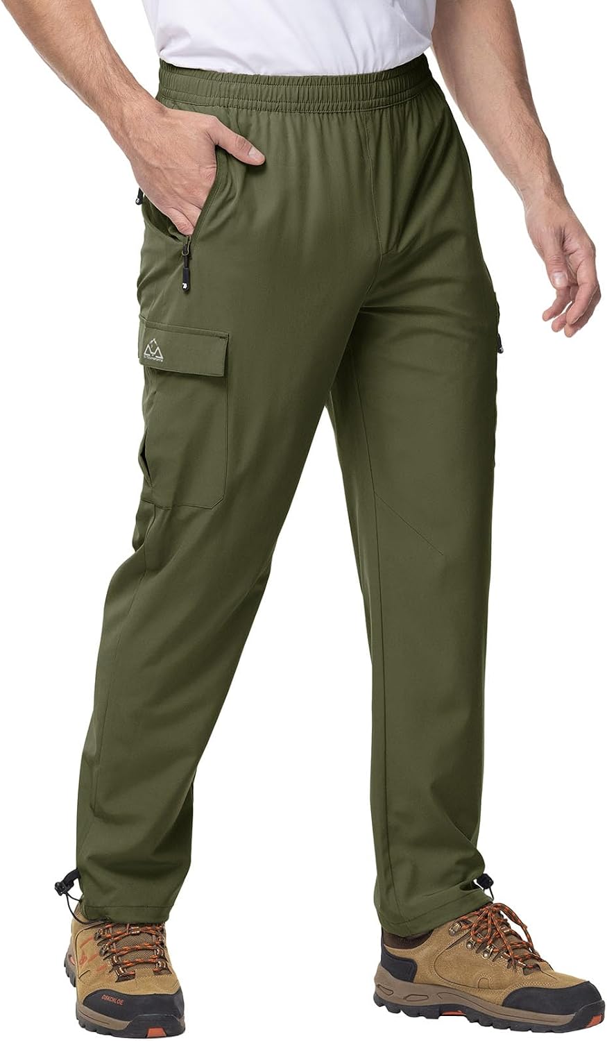 YSENTO Herren Wanderhose Outdoorhose Trekkinghose Sommer Leichte Atmungsaktiv Schnell Trockend Funkt
