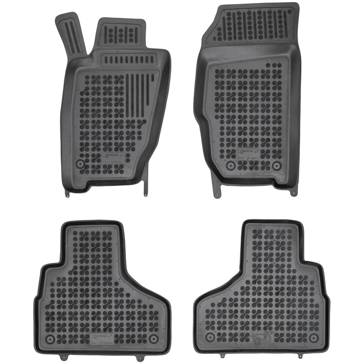 M MOTOS Gummimatten Auto Fussmatte passt für Jeep Cherokee III (KJ) 2001-2006 Verbessern Sie Ihren R