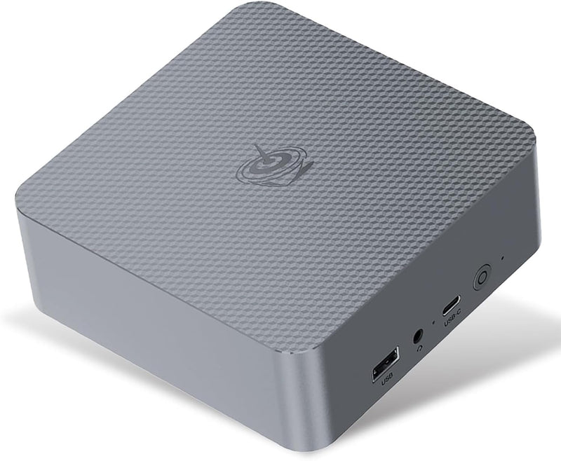 Beelink EQR6 Mini PC, AMD Ryzen 5 6600H(6C/12T bis zu 4.5Ghz), 16GB DDR5 RAM 500GB M.2 PCIe4.0 SSD M