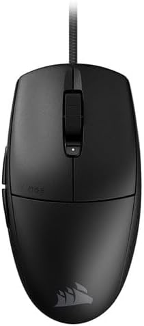 Corsair M55 Leichte FPS-Gaming-Maus mit Kabel – 16.000 DPI – Sechs Programmierbare Schaltflächen – T