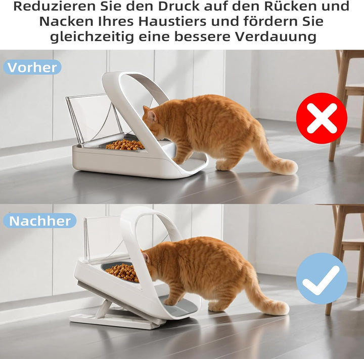 Verstellbarer Ständer für automatischen Mikrochip-Futterautomat, 0–20° Verstellbarer Winkel, verring