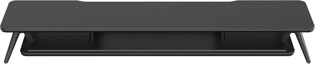 Fenge Dual Monitorständer mit Telefon/Pad Halter, 2 Etagen Gross Computer Bildschirmständer für Lapt