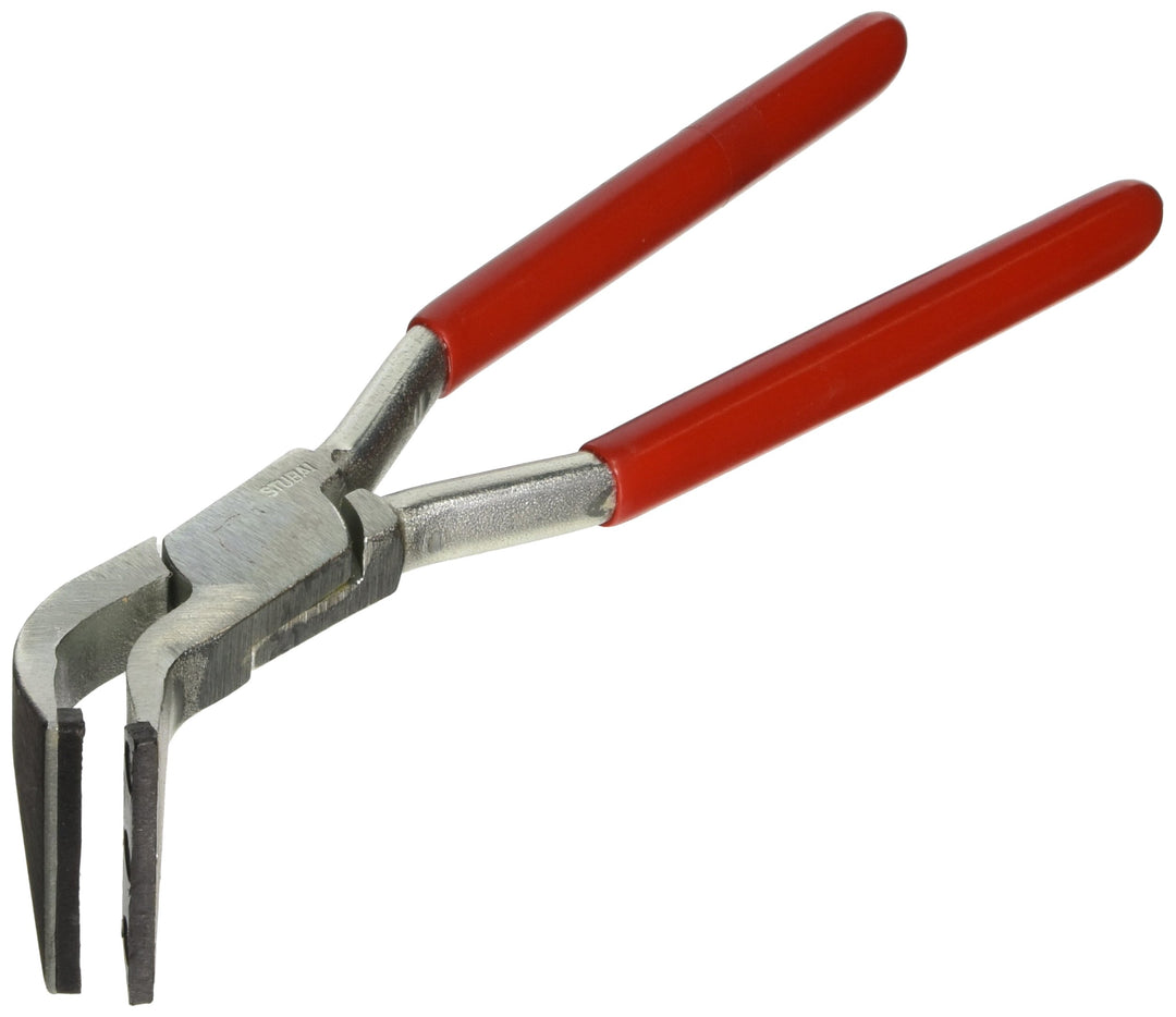 Stubai Falzzange 45° gebogen, mit eingelegtem Gewerbe und Kunststoffeinlagen in Nirolook 60mm - 2821