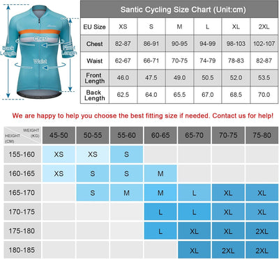 Santic Fahrradtrikot Damen Langarm Radtrikot Damen Fahrradshirt/Radshirt/Bikeshirt MTB mit Taschen,