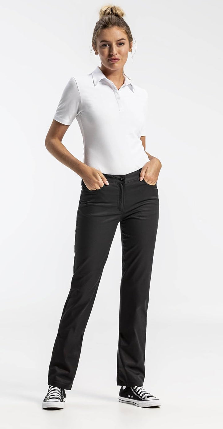 GREIFF Damen Arbeitshose Five-Pocket 5319 Cuisine Basic - Regular Fit Hose mit Gummibund hinten - Ga