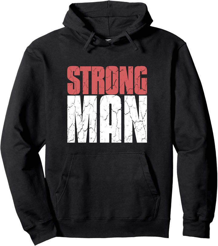 Gewichtheben Strongman Bodybuilder Pullover Hoodie