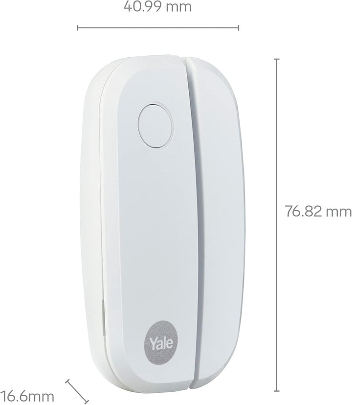 Yale Sync Alarm Tür-/Fensterkontakt (AC-DC) - Sync Smart Home Alarm - 200m Reichweite - Funktioniert