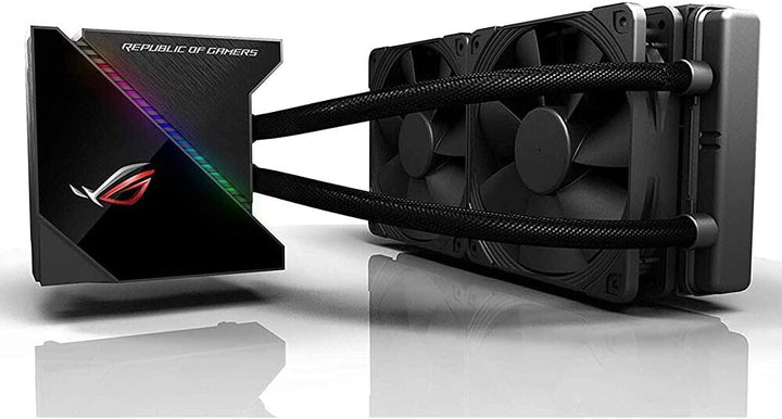 ASUS ROG Ryujin 240 All-in-One CPU-Wasserkühlung (1,77 Zoll OLED-Display, Aura Sync RGB, Noctua iPPC