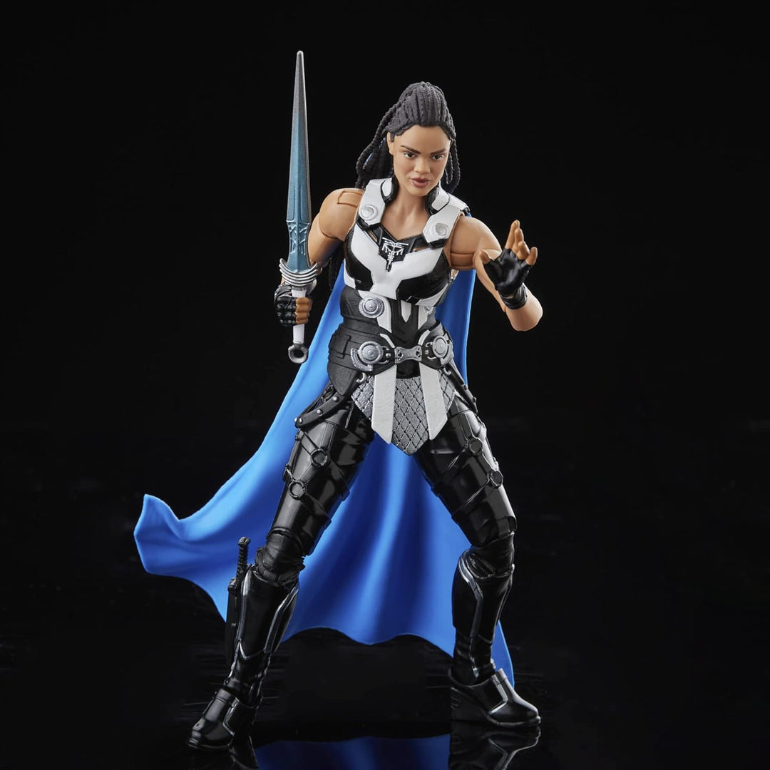 Marvel Hasbro Legends Thor: Love and Thunder 15 cm grosse King Valkyrie Action-Figur, 1 Accessoire,