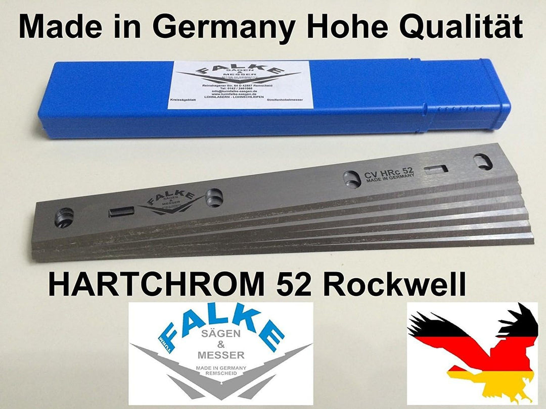 6 Stück Hobelmesser SCHEPPACH HT 850 Abricht & Dickenhobel