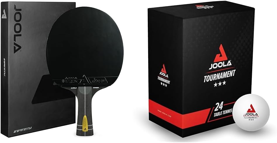 JOOLA ITTF zugelassener Profi Tischtennisschläger INFINITY CARBON, ‎MEGA CARBON und ROSSI CARBON für