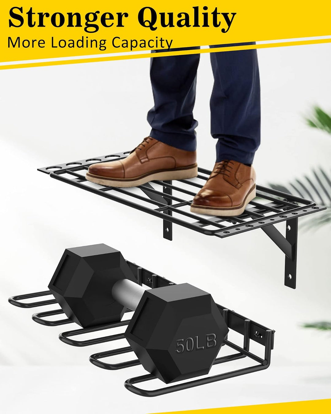 ENONCI Werkzeugspeicher Aufbewahrung Elektrowerkzeug Organizer,3-stöckiges 8 Schlitzen Bohrhalter Wa