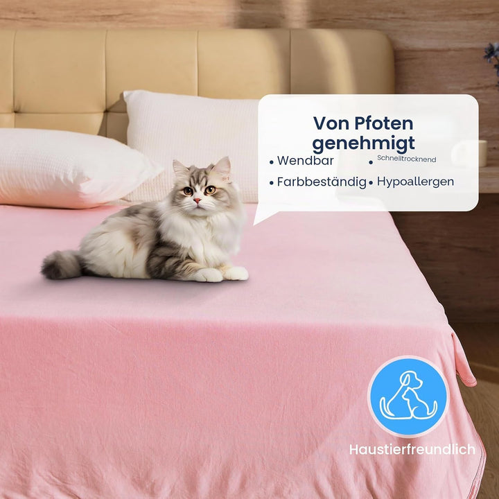 Kühldecke gegen Nachtschweiss, Sommerdecke Kühlwurf für Heiss schlafende Personen, Q-Max > 0,45 Kühl