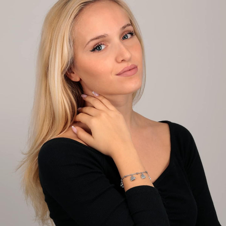Morellato PASSIONI Damen Armband aus Stahl, Kristalle - SAUN11
