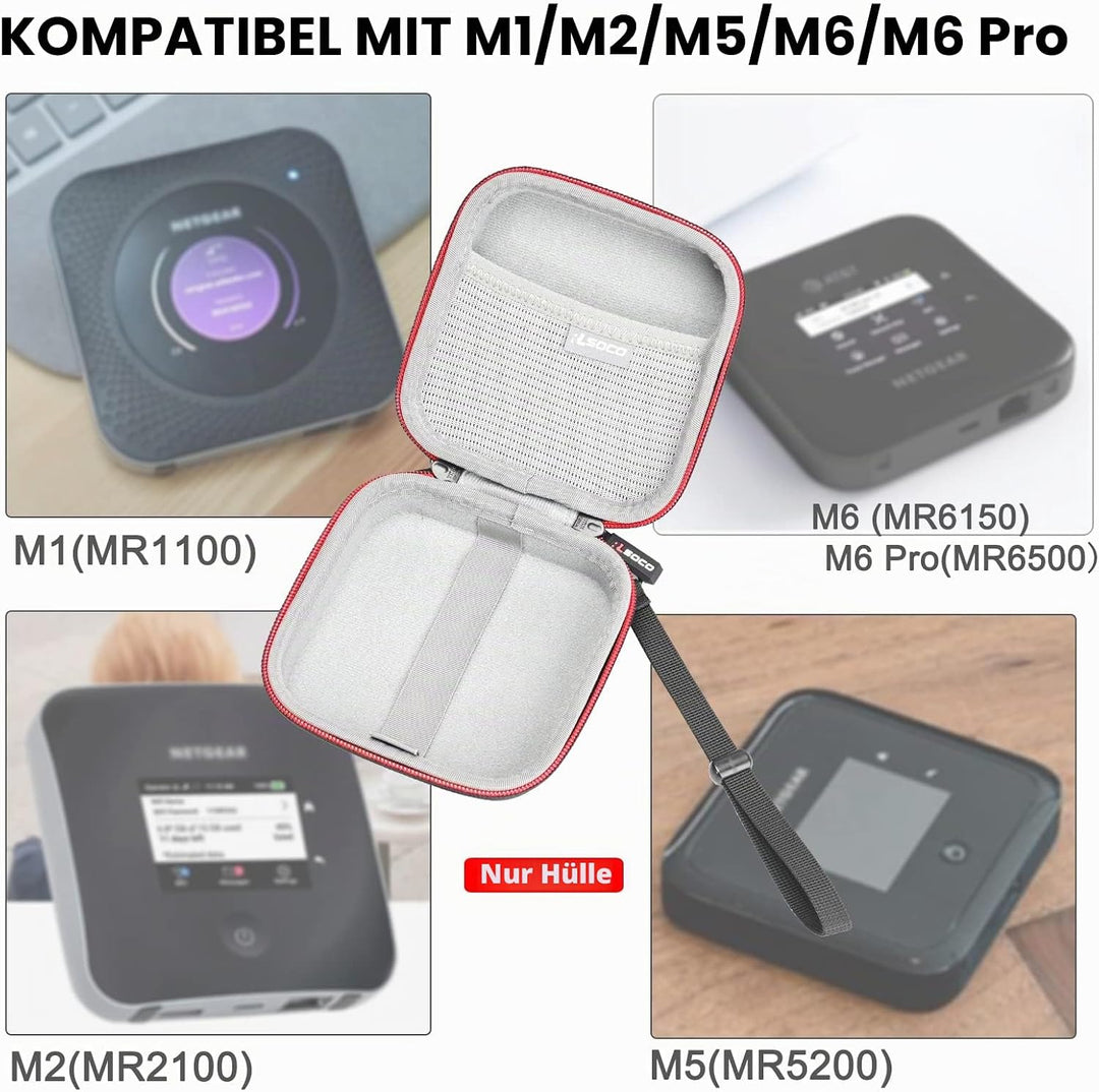 RLSOCO Tasche für Netgear Nighthawk M1 Mobiler WLAN Router MR1100/M2 Mobiler WLAN Router MR2100/M5 M