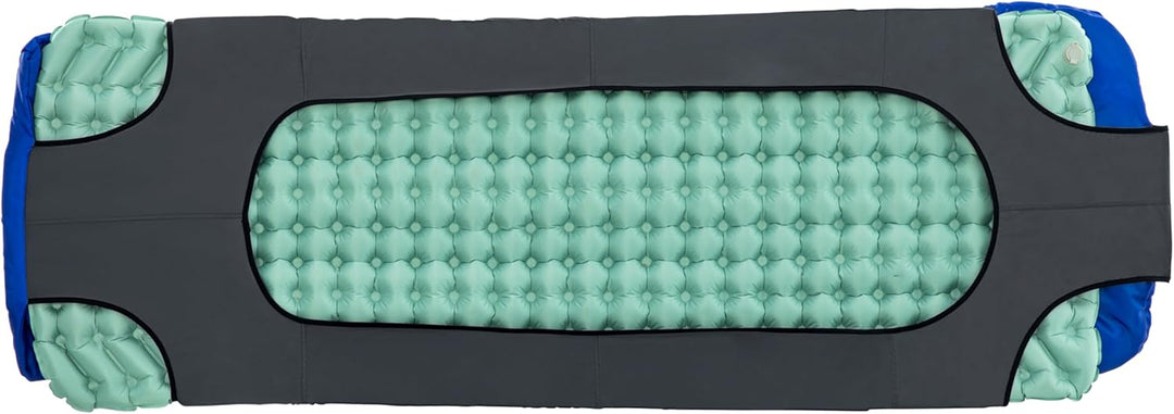 Bestway 2-in-1-Schlafsack Wanderlite mit integrierbarer, aufblasbarer Isomatte 203 x 75 x 9 cm